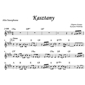 Kasztany, Natasza Zylska - Alto Saxophone (Eb-Instrument)
